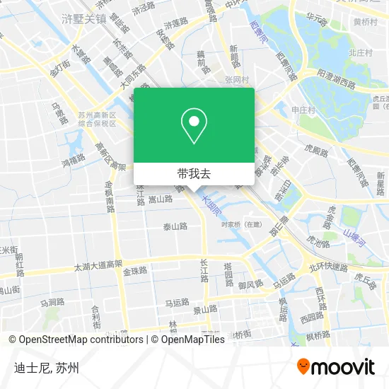 迪士尼地图