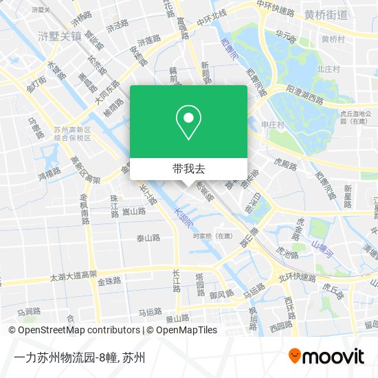 一力苏州物流园-8幢地图