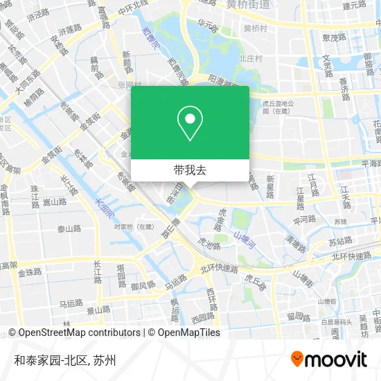 和泰家园-北区地图