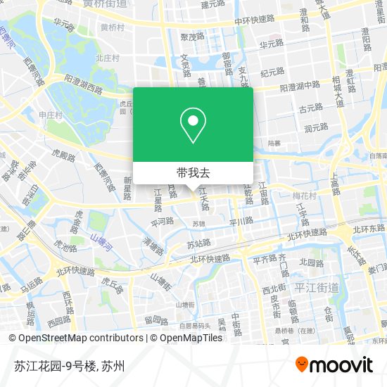 苏江花园-9号楼地图