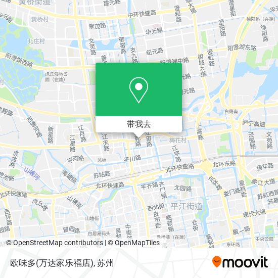 欧味多(万达家乐福店)地图