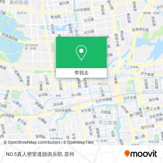 NO.5真人密室逃脱俱乐部地图