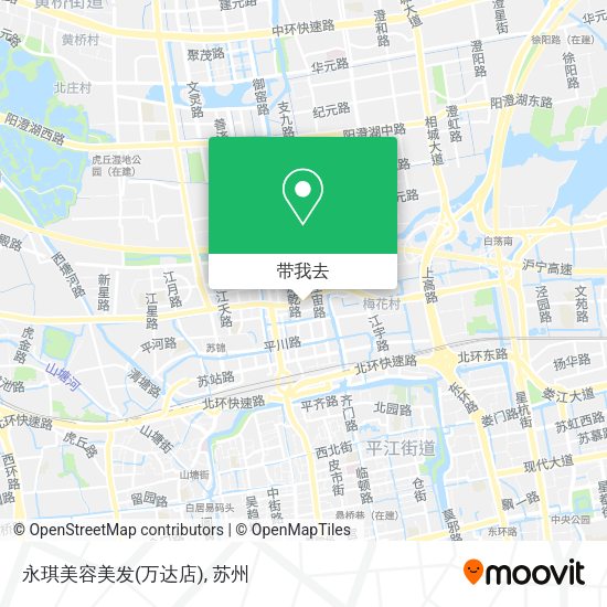 永琪美容美发(万达店)地图
