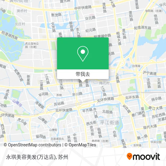 永琪美容美发(万达店)地图