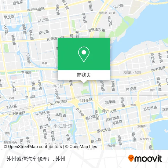苏州诚信汽车修理厂地图