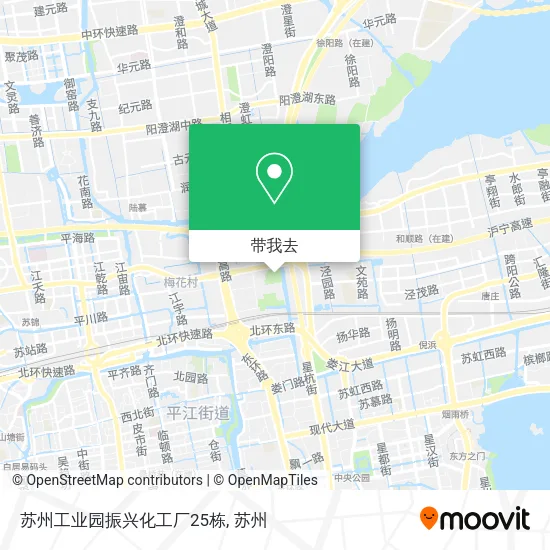 苏州工业园振兴化工厂25栋地图