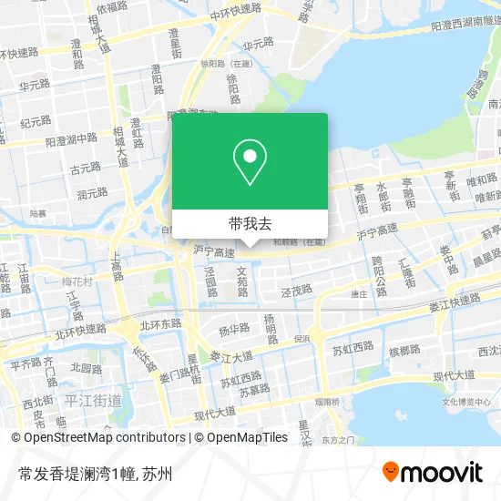 常发香堤澜湾1幢地图