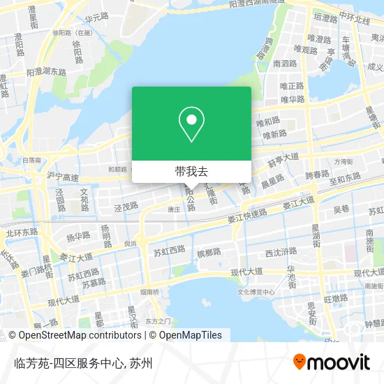 临芳苑-四区服务中心地图
