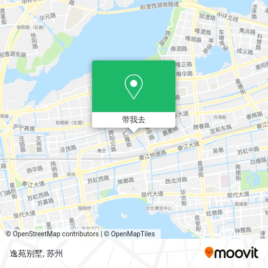 逸苑别墅地图