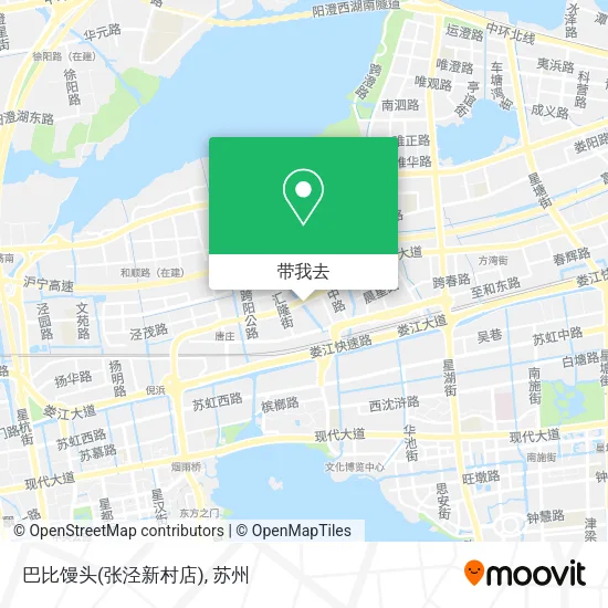 巴比馒头(张泾新村店)地图