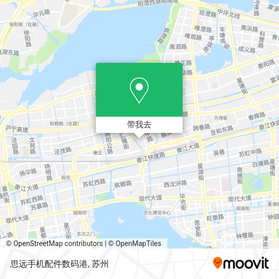 思远手机配件数码港地图