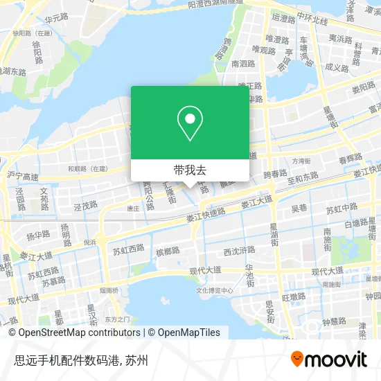 思远手机配件数码港地图