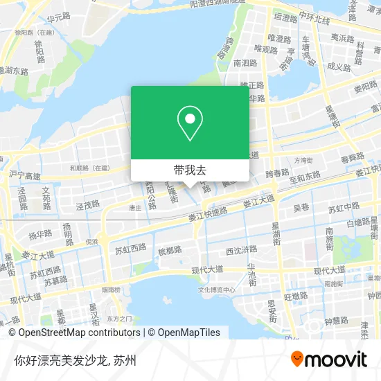 你好漂亮美发沙龙地图