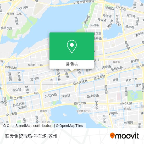 联发集贸市场-停车场地图