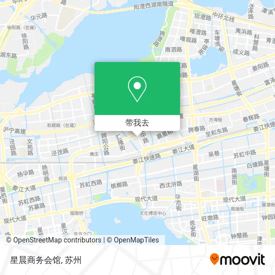 星晨商务会馆地图