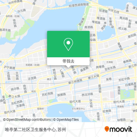 唯亭第二社区卫生服务中心地图