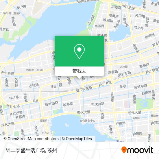 锦丰泰盛生活广场地图