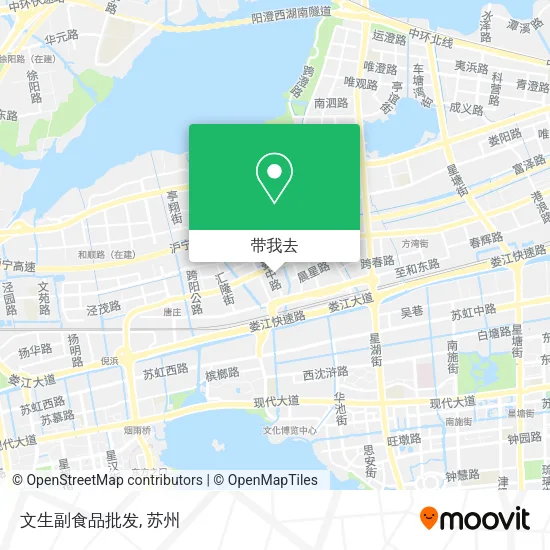 文生副食品批发地图