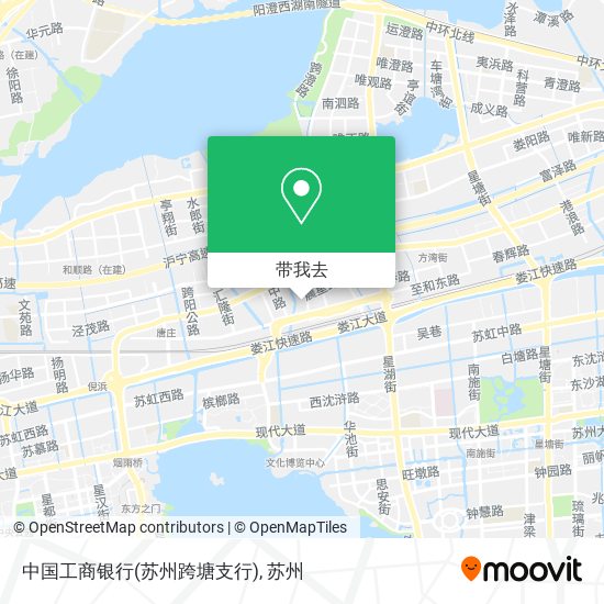中国工商银行(苏州跨塘支行)地图