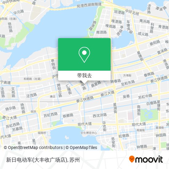新日电动车(大丰收广场店)地图