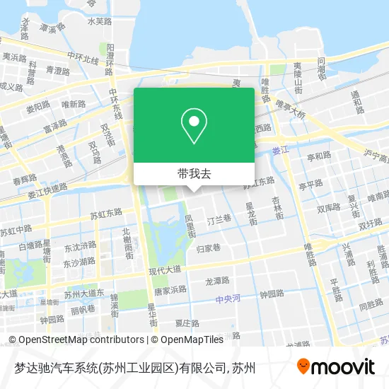 梦达驰汽车系统(苏州工业园区)有限公司地图