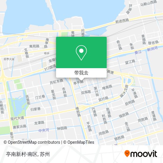 亭南新村-南区地图