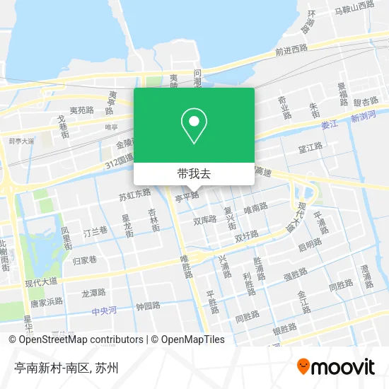 亭南新村-南区地图