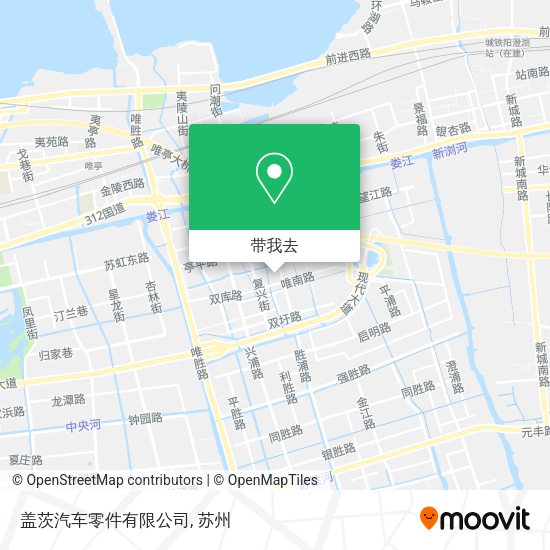 盖茨汽车零件有限公司地图