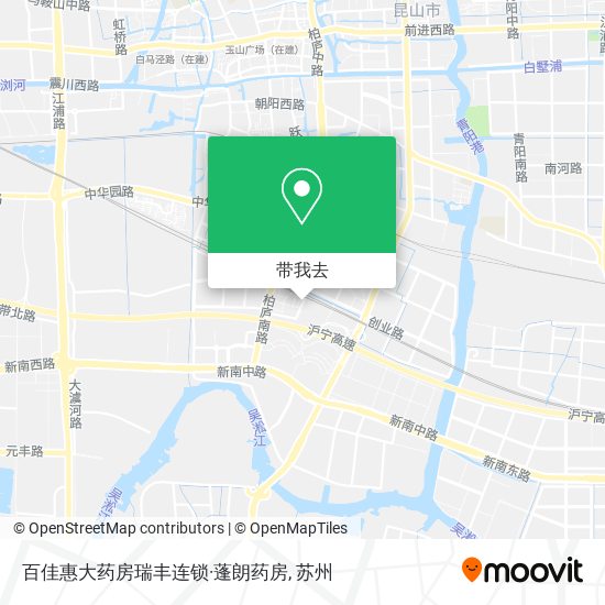 百佳惠大药房瑞丰连锁·蓬朗药房地图