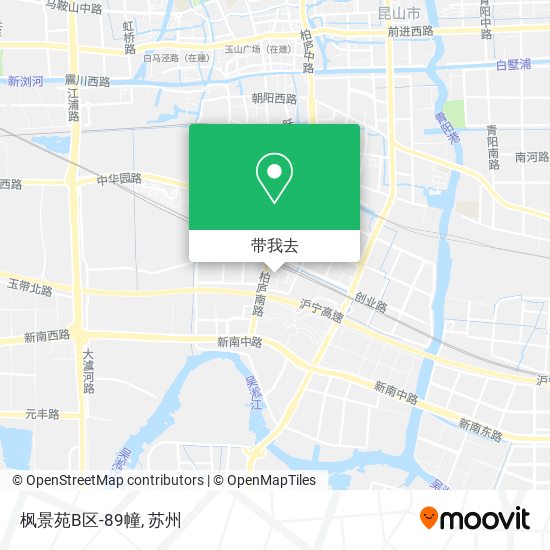 枫景苑B区-89幢地图