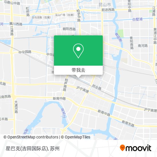 星巴克(吉田国际店)地图