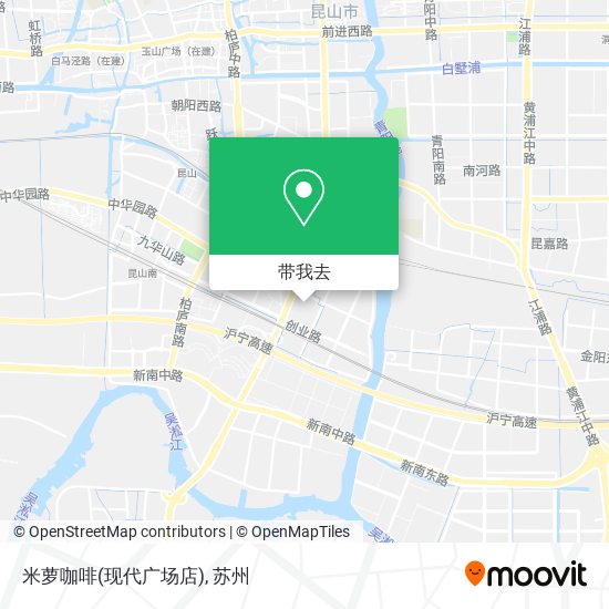 米萝咖啡(现代广场店)地图