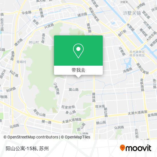 阳山公寓-15栋地图