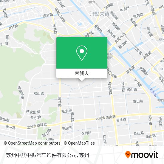 苏州中航中振汽车饰件有限公司地图