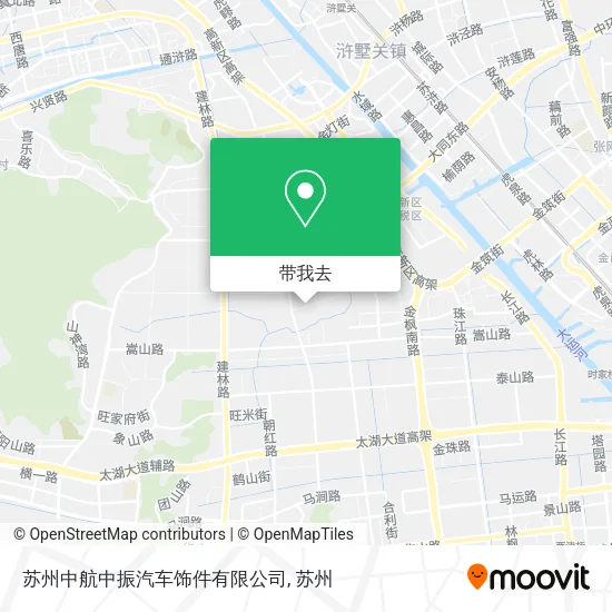 苏州中航中振汽车饰件有限公司地图