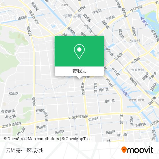 云锦苑-一区地图