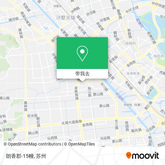 朗香郡-15幢地图