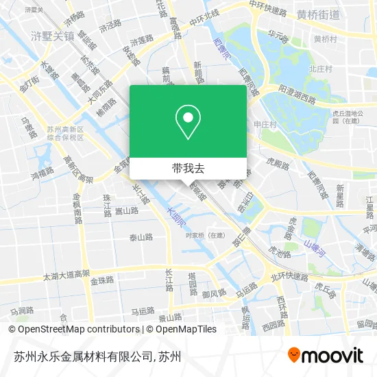 苏州永乐金属材料有限公司地图