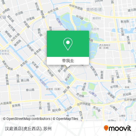 汉庭酒店(虎丘西店)地图