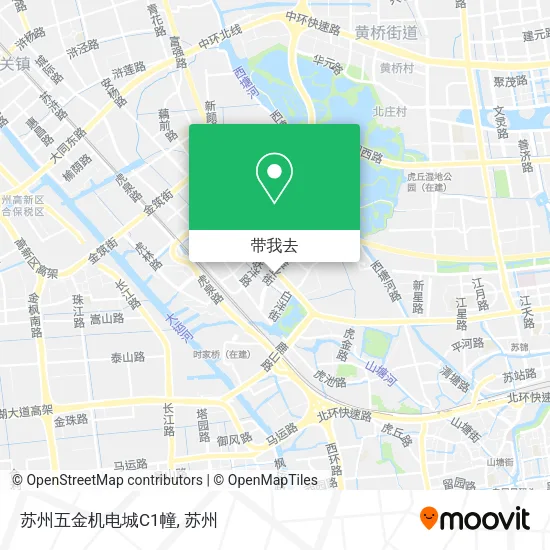 苏州五金机电城C1幢地图