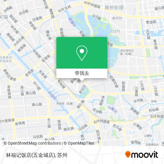 林福记饭店(五金城店)地图