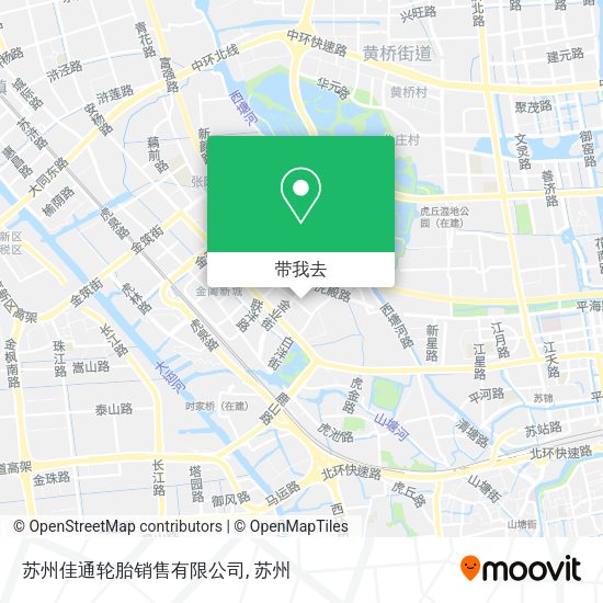 苏州佳通轮胎销售有限公司地图