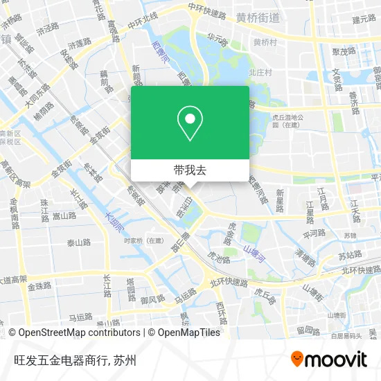 旺发五金电器商行地图