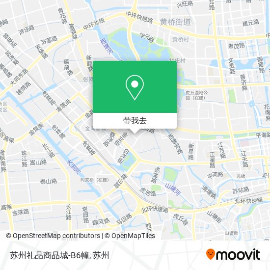 苏州礼品商品城-B6幢地图