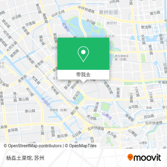 杨磊土菜馆地图