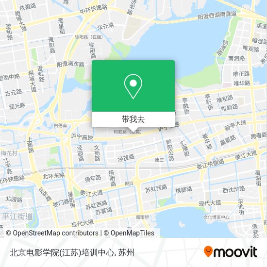 北京电影学院(江苏)培训中心地图