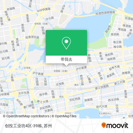创投工业坊4区-39栋地图