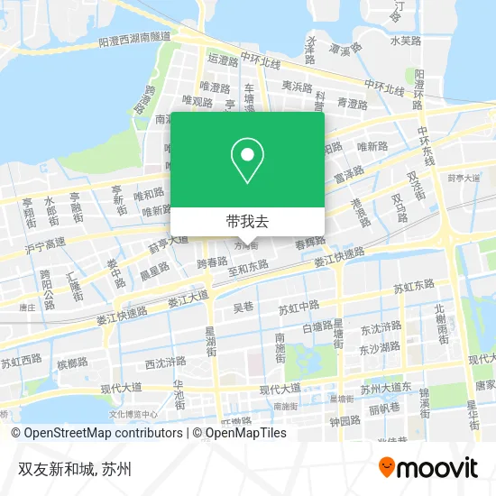 双友新和城地图