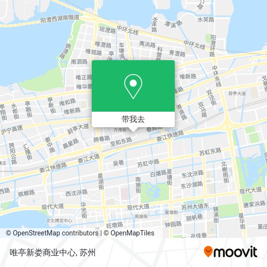 唯亭新娄商业中心地图