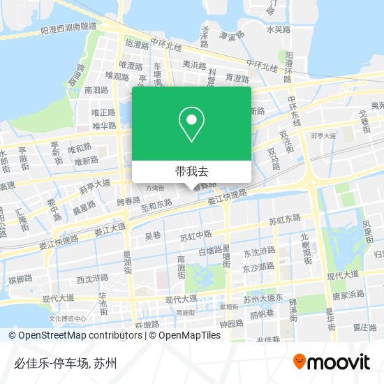必佳乐-停车场地图